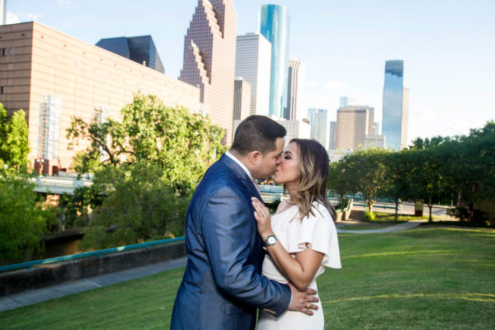 Downtown Houston Engagement Session feat. Priscilla and Fabian 5/12/17